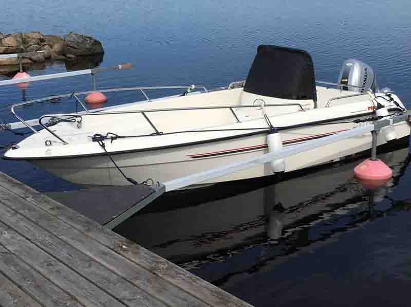 Micore 550 CC med 60 Hk Honda stulen i Ljungby 