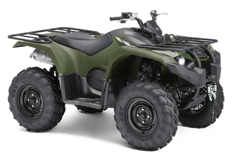 Grön fyrhjuling Yamaha YFM 700 Kodiak stulen på en hästgård väster om  Löberöd