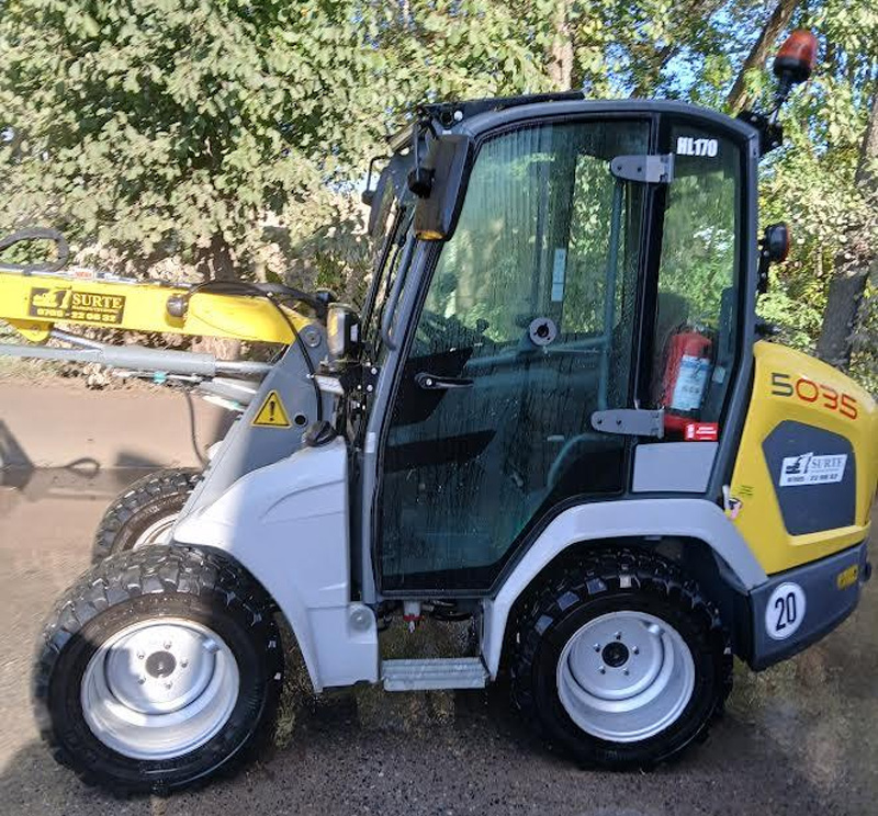 Kompaktlastare Kramer 5035 stulen i Bohus mellan Surte och Kungälv