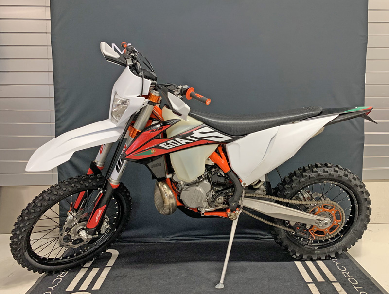 KTM 300 EXC Six Days stulen öster om Nödinge-Nol