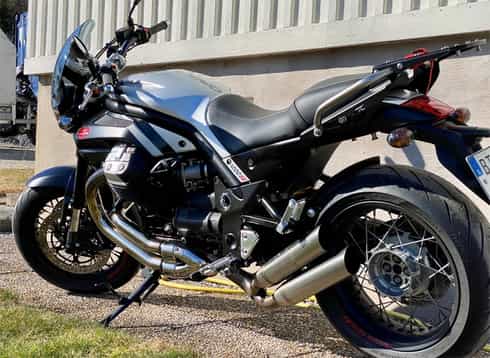 Moto Guzzi Griso 1200 SE stulen i Wallhamn, Tjörn