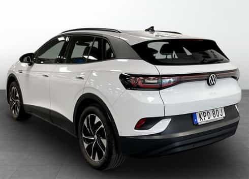 Vit Volkswagen ID.4 Pro Performance stulen i Söderhamn