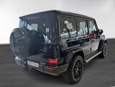 Svart Mercedes Benz AMG G63 stulen i Djursholm norr om Stockholm