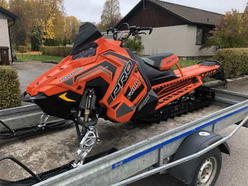 Snöskoter Polaris 800 PRO RMK 155 stulen i Hallstahammar
