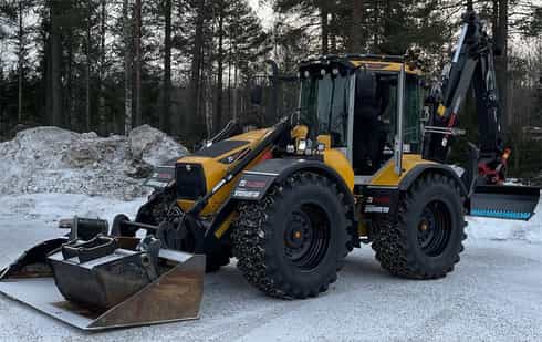 Svart Huddig 1260 C stulen i Hässelby, Stockholm