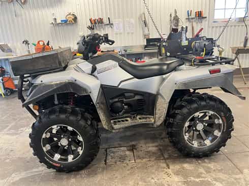 Fyrhjuling Suzuki LT-A 750 XPZS King Quad stulen strax söder om Sollebrunn